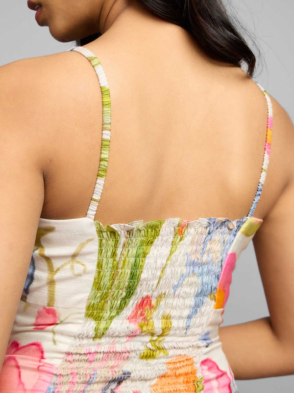 Breeze Printed Maxi Dress