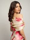 Rose Printed Maxi Dress