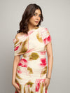 Rose Printed Maxi Dress