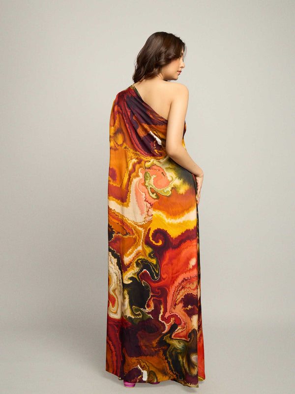 Valley Printed Kaftan Dress