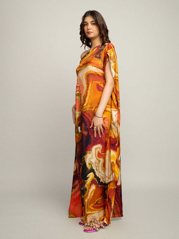 Valley Printed Kaftan Dress