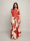 Scarlet Printed Maxi Dress