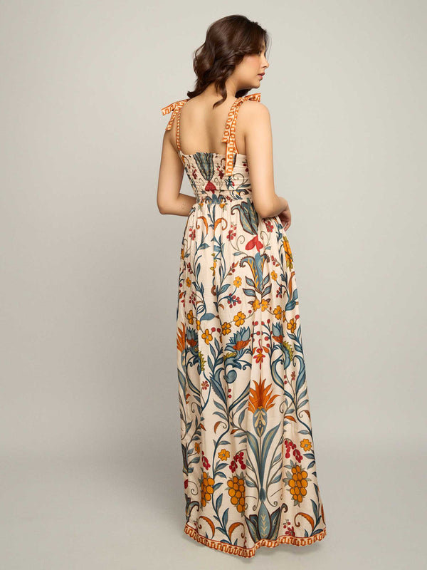 Farm Printed Midi Dress