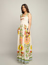 Vine Printed Maxi Dress