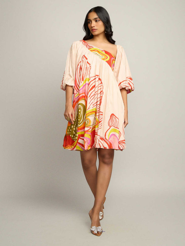 Amara Printed Mini Dress