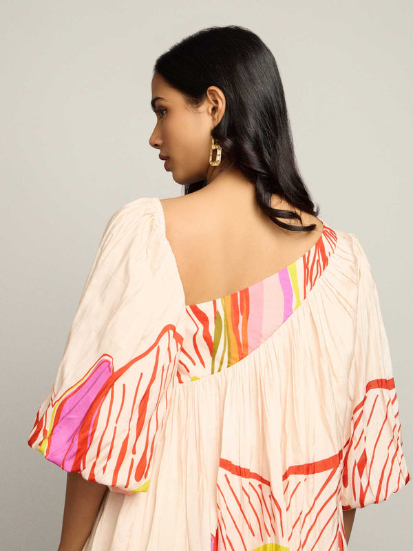 Amara Printed Mini Dress