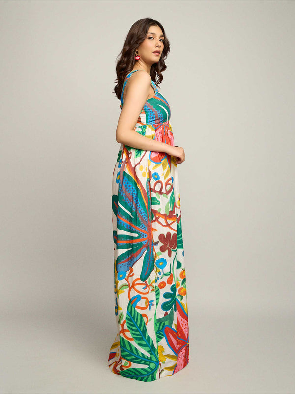 Amazon Printed Maxi Dress