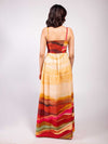 Flow Printed Strappy Maxi Dress