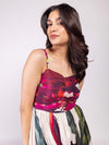Whimsy Printed Maxi Dress