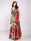 Botanica Printed Strappy Maxi Dress