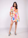 Sugar Printed One-Shoulder Dress for Women