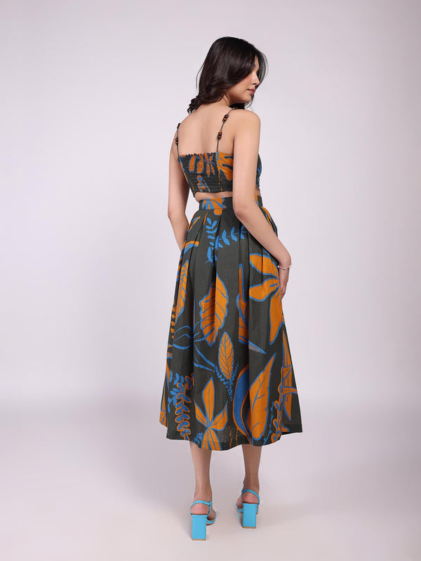 Rio Printed Corset Top