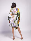 Juniper Printed Asymmetrical Midi Dress