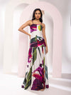 Whimsy Printed Pleated Dress