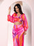 Vibranza Printed Crop Shirt