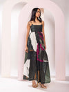 Tropica Printed Scallop Maxi Dress