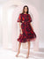 Daze Printed Midi Dress