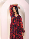 Daze Printed Maxi Dress