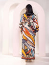 Cinnamon Printed Maxi Dress