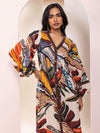 Cinnamon Printed Maxi Dress