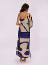 Sapphire Printed One Shoulder Dress