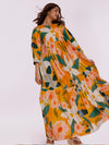 Elara Printed Maxi Dress