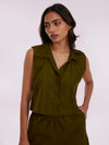 Olive Green Co-ord Set (Set of 2)