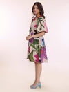 Camellia Printed Tiered Dress