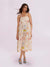 Happy Printed Strappy Dress