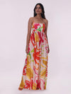 Petal Printed Maxi Dress