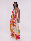 Petal Printed Maxi Dress