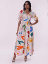 Flora Printed Maxi Dress