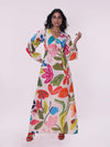 Garden Printed Maxi Dress