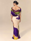 Wisteria Printed Drape Skirt Set