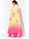 Blossom Printed Drape Skirt Set
