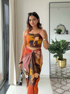 Sienna Printed Co-ord Set With Skirt (Set of 2)