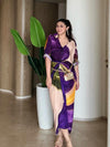 Wisteria Printed Wraped Skirt Set (Set of 2)