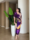Wisteria Printed Wraped Skirt Set (Set of 2)