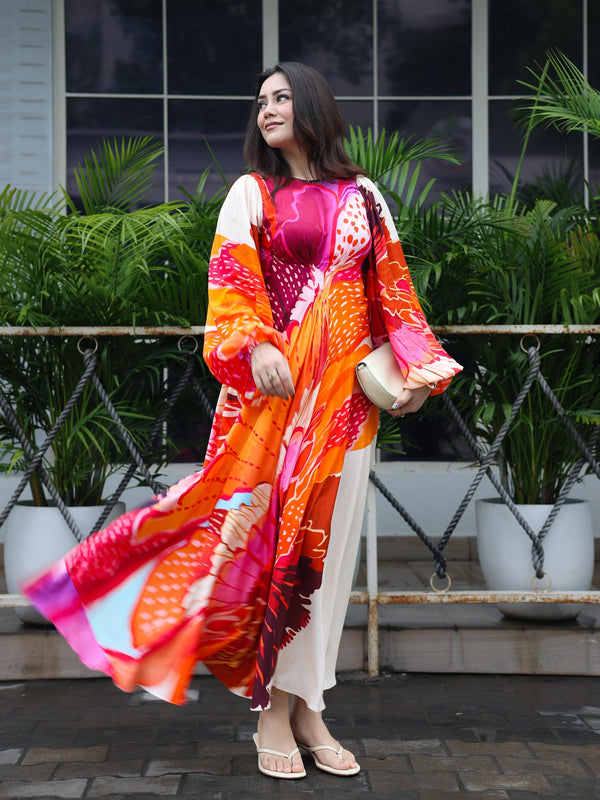 Anthea Printed Midi Dress