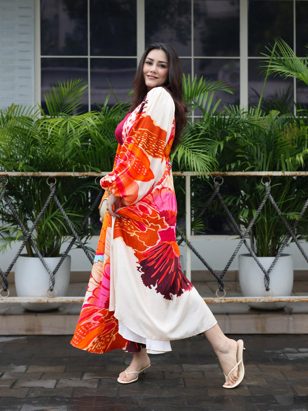 Anthea Printed Midi Dress