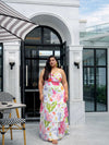 Breeze Printed Ruffled Maxi Dress