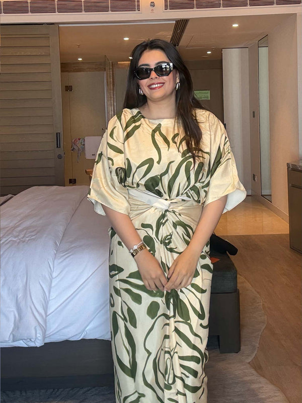 Fennel Printed Wrap Skirt Set (Set of 2)