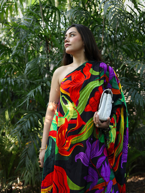 Paradise Printed Kaftan Dress