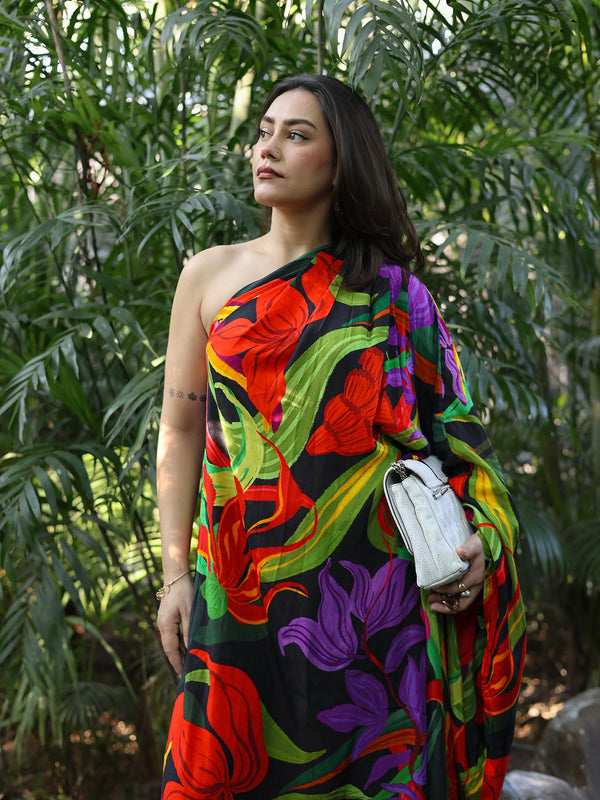 Paradise Printed Kaftan Dress