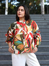 Farm Quilted Floral Jacket