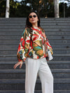 Farm Quilted Floral Jacket