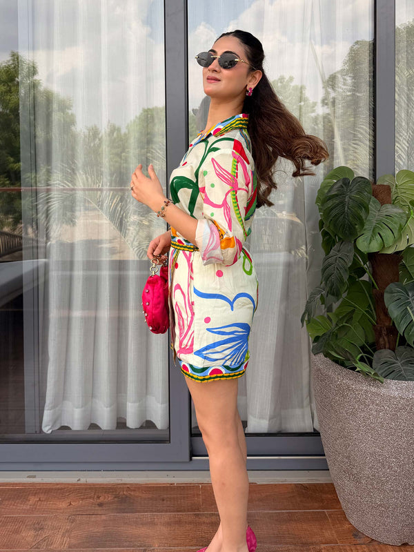 Eden Printed Co-ord Set (Set of 2)