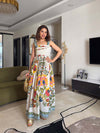 Vine Printed Maxi Dress