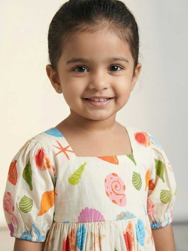 The Seashell Printed Dress