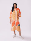 Symphony Abstract Printed Shirt Dress